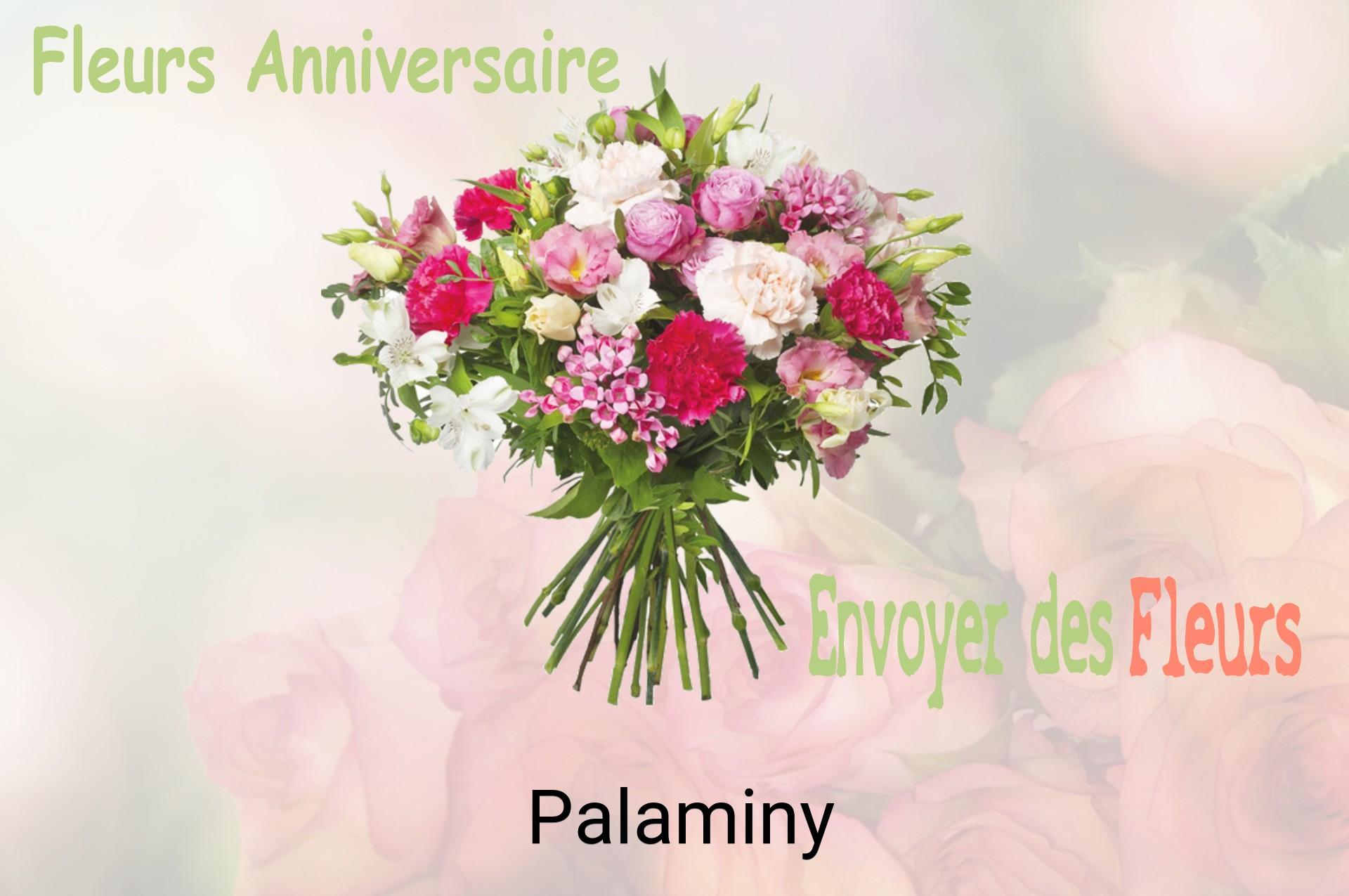 Bouquet de fleurs d’anniversaire livré à Palaminy